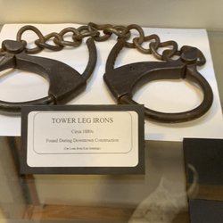 Napa Police Department - Antique Leg irons