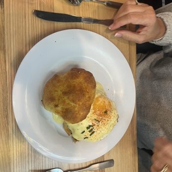 Vicious Biscuit - Crabby Benny biscuit with fried egg - Breakfast & Brunch Near Me - Columbia, South Carolina Vicious Biscuit - Crabby Benny biscuit with fried egg - Breakfast & Brunch Near Me - Columbia, South Carolina
