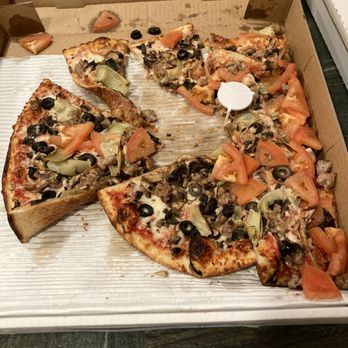 Pacifica Pizza - Pizza as it was delivered - Pizza Near Me - Benicia, California Pacifica Pizza - Pizza as it was delivered - Pizza Near Me - Benicia, California