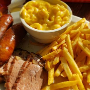 The County Line - 2 meat plate - Barbeque Near Me - San Antonio, Texas