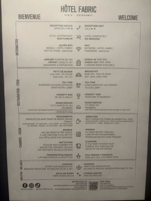 Hôtel Fabric Paris by null