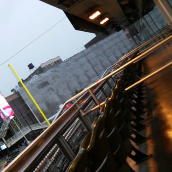 Target Field - Outside seats of Event Suite. There were 3 rows and 6-8 seats par a row. - Stadiums & Arenas Near Me - Minneapolis, Minnesota Target Field - Outside seats of Event Suite. There were 3 rows and 6-8 seats par a row. - Stadiums & Arenas Near Me - Minneapolis, Minnesota