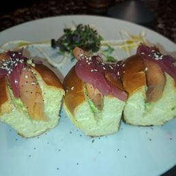 Salmon avocado toast