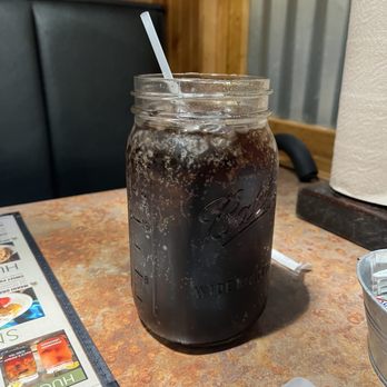 Huckleberry’s Breakfast and Lunch - Cutest mason jar - Breakfast & Brunch Near Me - Elk Grove, California