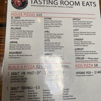 Black Market Brewing Co - Temecula - Food menu - Breweries Near Me - Temecula, California