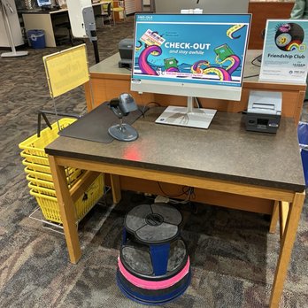 Mountlake Terrace Library - Check out area on Friday 20 March 2026. - Libraries Near Me - Mountlake Terrace, Washington