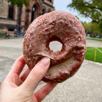 KNEAD Doughnuts - Sea salt maple donut - Donuts Near Me - Providence, Rhode Island