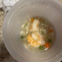 China King - Shrimp with "cream sauce".