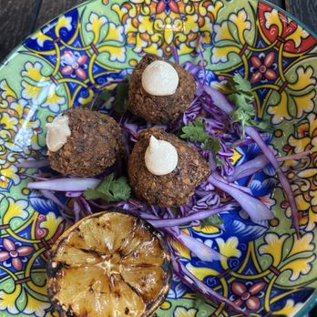 The Grill Stories - Fluffy on the inside Falafel ! Delicious and crispy on the outside - Mediterranean Near Me - San Fernando, California The Grill Stories - Fluffy on the inside Falafel ! Delicious and crispy on the outside - Mediterranean Near Me - San Fernando, California