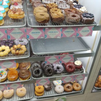 Friendly Donuts - This is only 1/4th of the selection. The merchandise is nice too. - Donuts Near Me - Orange, California Friendly Donuts - This is only 1/4th of the selection. The merchandise is nice too. - Donuts Near Me - Orange, California