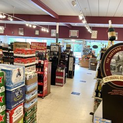 Cork'n Bottle Package Store - There's a nice wine section on the far end