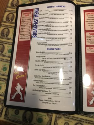 Menu photo 4 Bebo's Cafe Pilot Point, TX