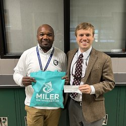Miler Orthodontics - Dr. Miler sponsoring local school