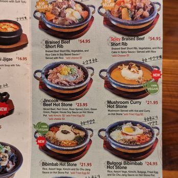 Jin Cook - Menu - Korean Near Me - Buena Park, California