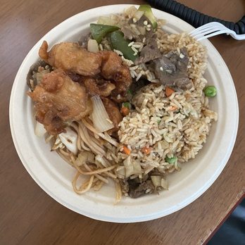 China Ichiban - This place packs the most food more than anyone else. You can have two meals for $10 only. This is actually less than half of the plate! - Chinese Near Me - Ontario, California China Ichiban - This place packs the most food more than anyone else. You can have two meals for $10 only. This is actually less than half of the plate! - Chinese Near Me - Ontario, California