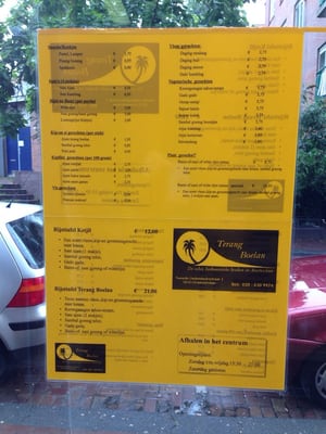 Menu photo 2 Terang Boelan Afhaalcentrum Amsterdam, NH