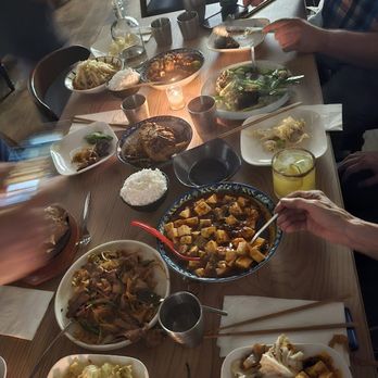 Mission Chinese Pop Up - A mix of what we ordered - Pop-up Shops Near Me - Brooklyn, New York