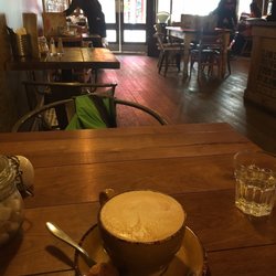 Caffe Veneto - Very quiet and cozy. Nice music. Super friendly