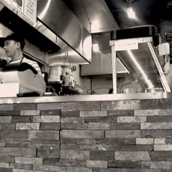 Mitra Canteen - New counter tiles.