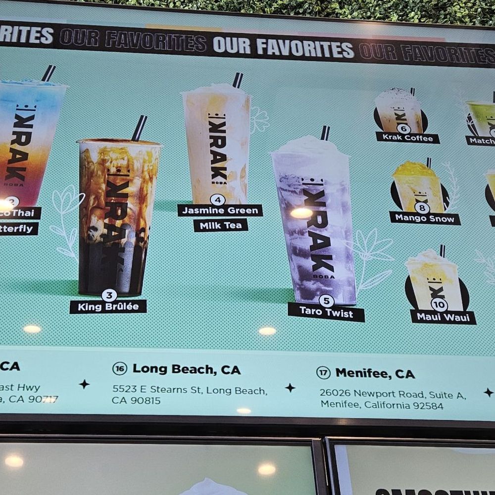 Krak Boba - Bubble Tea Near Me - Brea, California Krak Boba - Bubble Tea Near Me - Brea, California