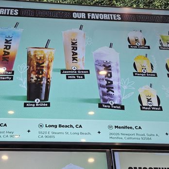 Krak Boba - Bubble Tea Near Me - Brea, California Krak Boba - Bubble Tea Near Me - Brea, California