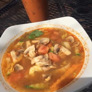 Pusadee's Garden - Tom Yum soup - Thai Near Me - Pittsburgh, Pennsylvania