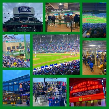 Wrigley Field - Montage of images from Wrigley Field - Stadiums & Arenas Near Me - Chicago, Illinois