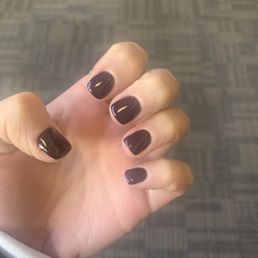 Dip nails with gel polish