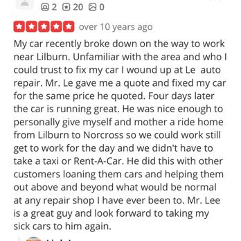 Le's Auto Repair - Auto Repair Near Me - Norcross, Georgia Le's Auto Repair - Auto Repair Near Me - Norcross, Georgia
