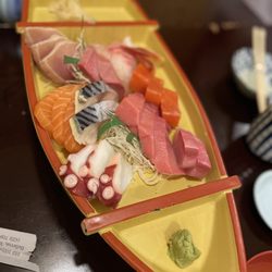 Ginza - Sashimi boat
