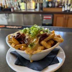 Iron & Vine Restaurant Bar & Events - Happy Hour Chili Cheese Fries