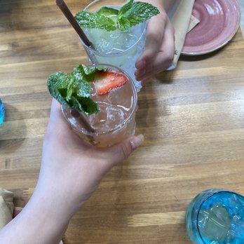 Firefly Tapas Kitchen + Bar - drinks!! cucumber and strawberry! - Tapas/Small Plates Near Me - Las Vegas, Nevada Firefly Tapas Kitchen + Bar - drinks!! cucumber and strawberry! - Tapas/Small Plates Near Me - Las Vegas, Nevada