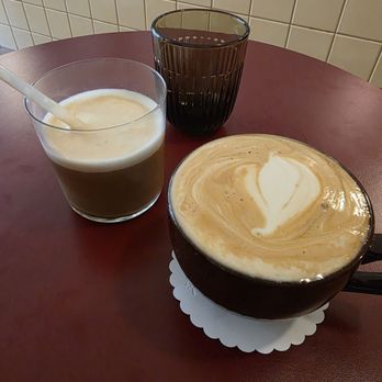 Cafe Continuum - Baklava latte, iced blueberry latte - Coffee & Tea Near Me - Cincinnati, Ohio