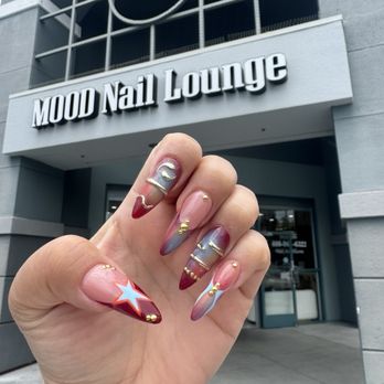 Mood Nail Lounge Campbell - Gel x set! - Nail Salons Near Me - Campbell, California