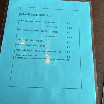 Oodle Ramen - Dumplings and Bao menu - Ramen Near Me - Orlando, Florida