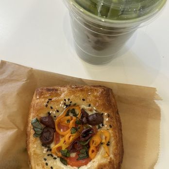 Re Coffee - Matcha and savory tart - Desserts Near Me - Northridge, California Re Coffee - Matcha and savory tart - Desserts Near Me - Northridge, California
