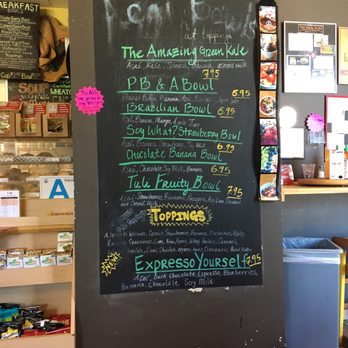 The Spot - Pitaya or açaí bowl selection - Juice Bars & Smoothies Near Me - Claremont, California The Spot - Pitaya or açaí bowl selection - Juice Bars & Smoothies Near Me - Claremont, California