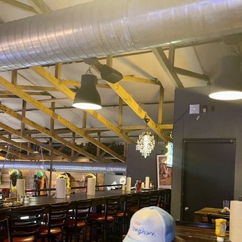 Twisted Root Burger - Upstairs seating - Burgers Near Me - Plano, Texas