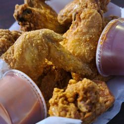 Family Den - Wednesday's night sale on wings. Delicious, too.