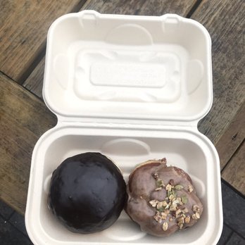 Montclair Bread Company - Boston Cream and holy cow, Pumpkin Brioche Donut!!!! - Bakeries Near Me - Montclair, New Jersey