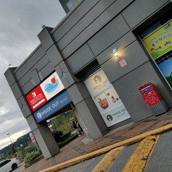 Inside Out Tea Loft - the outside of the building - Bubble Tea Near Me - Coquitlam, British Columbia