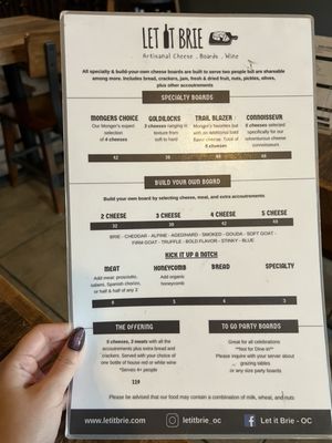Menu photo 4 Let It Brie Fullerton, CA