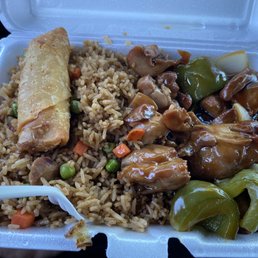L2. Bourbon Chicken Lunch Special