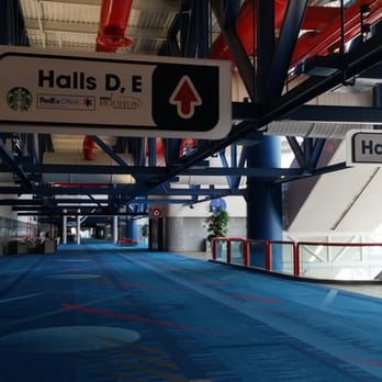 George R Brown Convention Center - 2nd floor where I helped 4 people find their hall - Shopping Centers Near Me - Houston, Texas