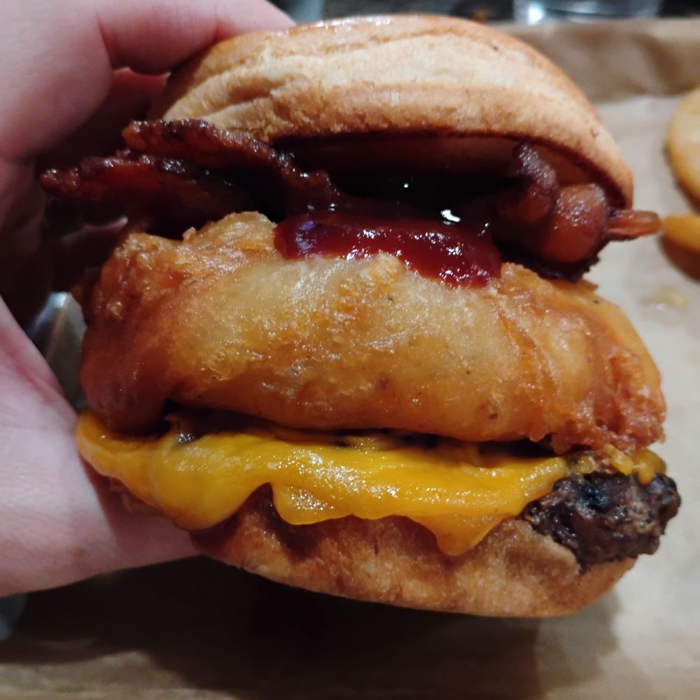 Huge onion ring Huge onion ring