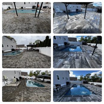 Reyes Hardscaping Plus - a series of photos of a pool - Masonry/Concrete Near Me Reyes Hardscaping Plus - a series of photos of a pool - Masonry/Concrete Near Me