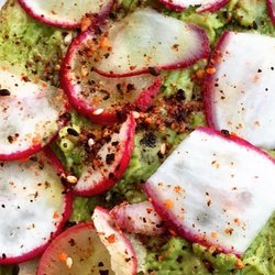 The Society Cafe - Avocado toast up close