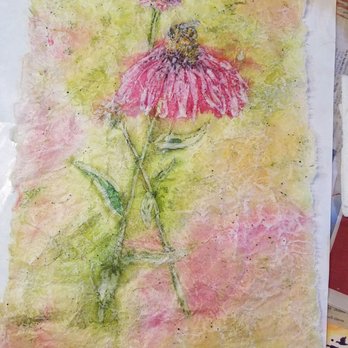 Joyful Arts Studio - This Beautiful Batik is an original design of Susans. What a great class - Art Galleries Near Me - Greencastle, Pennsylvania