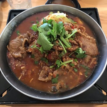 Fahrenheit Asian - Fahrenheit "Water Boiled" Beef aka Shui Zhu Niu - Asian Fusion Near Me - McLean, Virginia