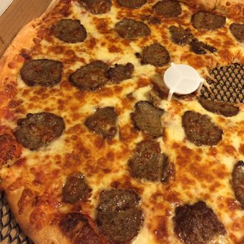 Pinky's Famous Pizza - Meatball pizza!! So good! - Pizza Near Me - Medford, Massachusetts Pinky's Famous Pizza - Meatball pizza!! So good! - Pizza Near Me - Medford, Massachusetts